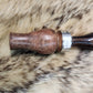 Boxelder burl wood single reed duck call