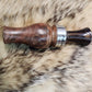 Boxelder burl wood single reed duck call