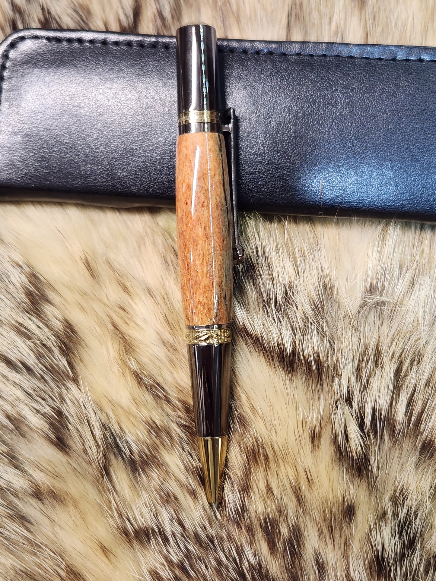Giraffe bone majestic squire custom pen