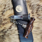 Arizona desert Iron wood T handle wine bottle stopper and cork screw