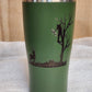 Bow hunting from tree stand 20 oz tumbler