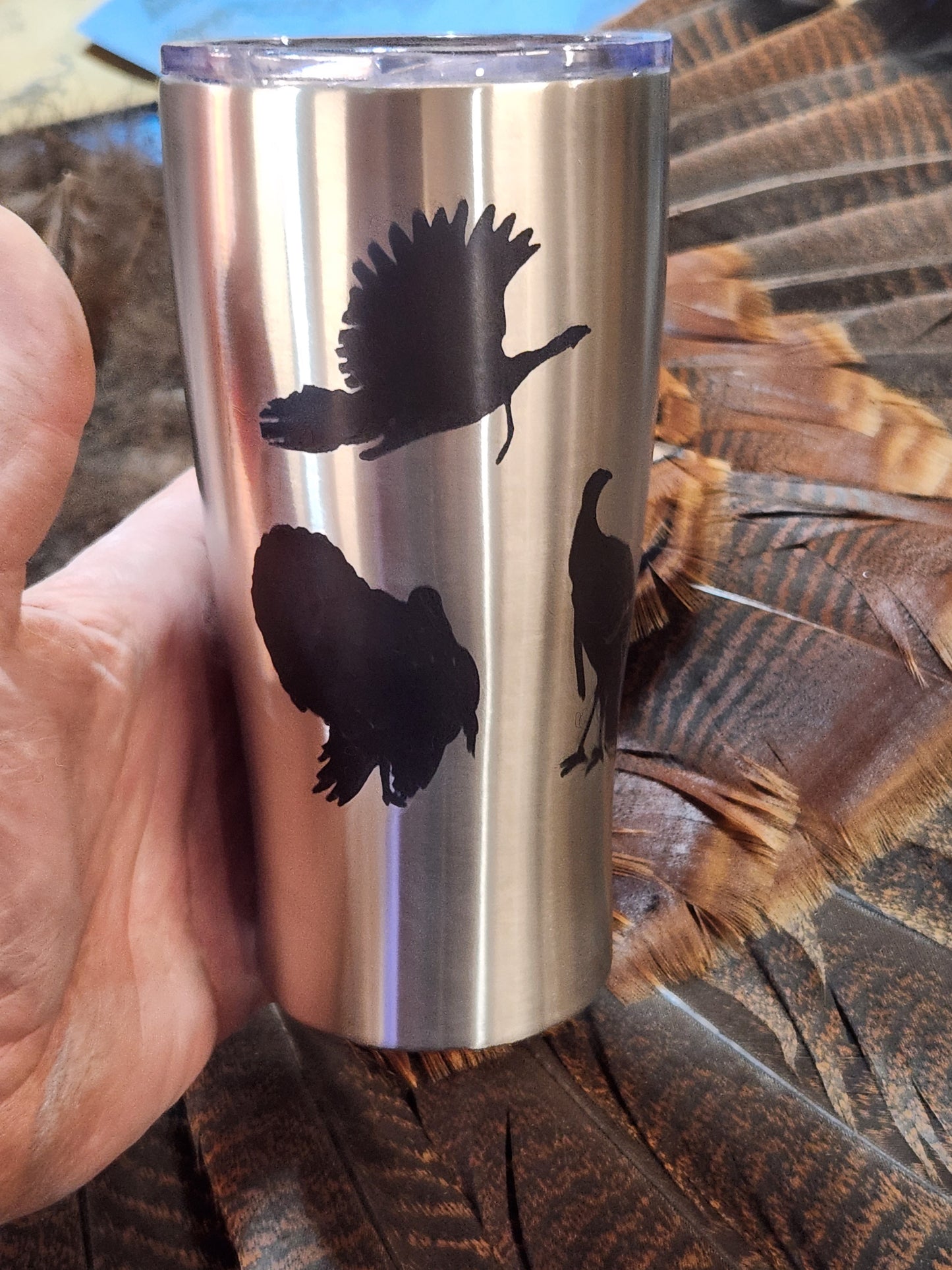 Outdoor drive 20oz tumbler turkey limited edition