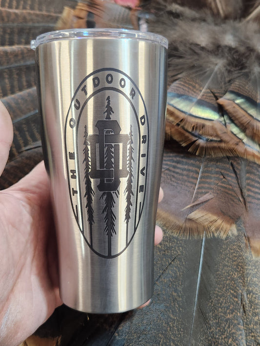 Outdoor drive 20oz tumbler coyote hunting. Limited edition