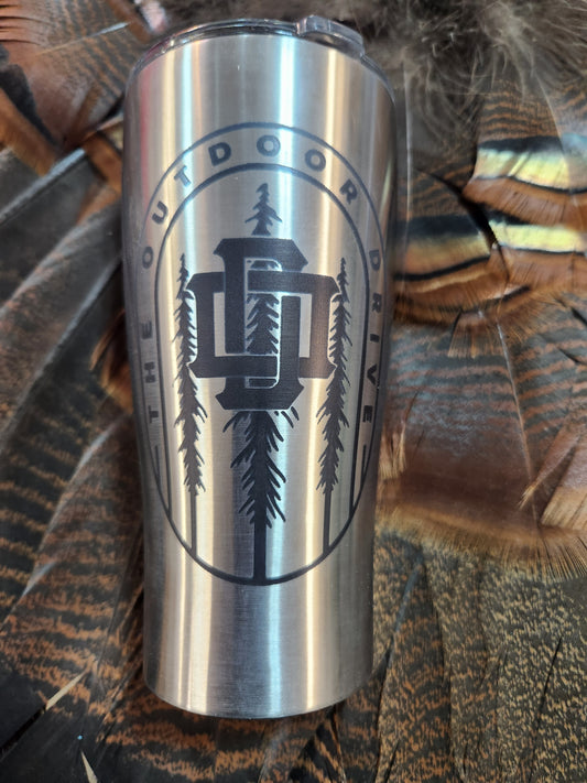 Outdoor drive 20oz tumbler back in the saddle. Limited edition