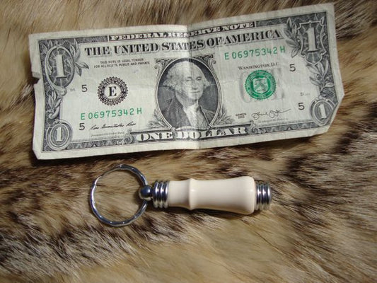 Mammoth Ivory Key chain Hidden Compartment