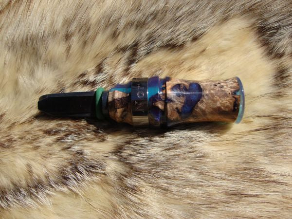 Mappa Burl In blue Resin Coyote Call