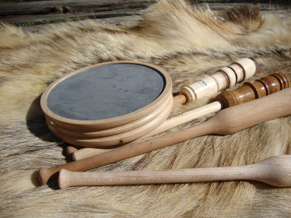 Maple pot call double playing surface, slate on top and back