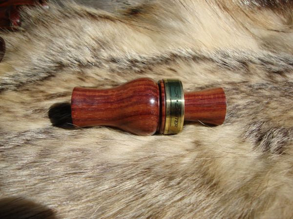 Custom Rosewood teal and wood duck call