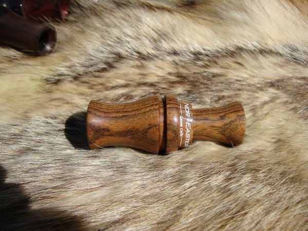custom Bocote wood teal and wood duck call
