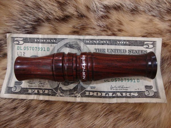 custom closed reed Cocoblo wood coyote howler