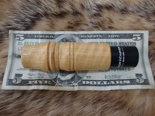 Tiger maple wood closed reed coyote howler