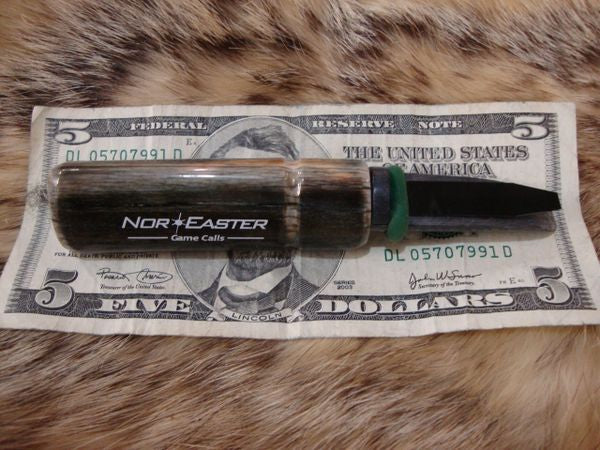 custom cape buffalo bone open reed coyote howler