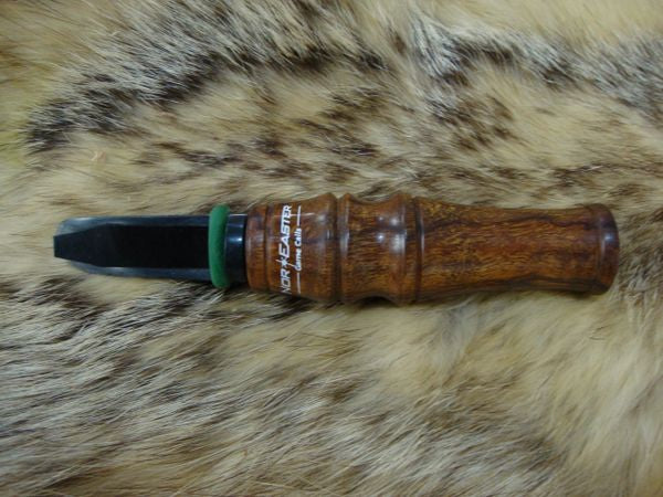 Open reed cocobolo wood coyote howler