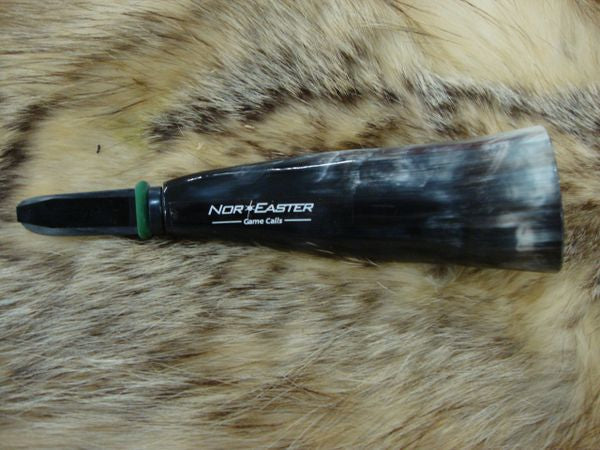 custom open reed buffalo horn Alpha coyote howler