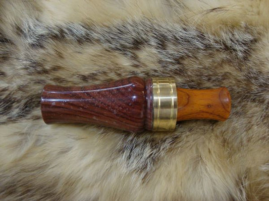 Custom Burmese Rose wood Brass band with cocbolo wood single reed tone board