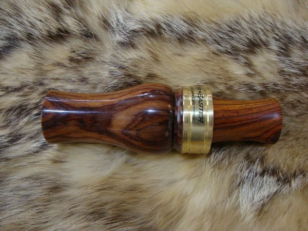 Custom Burmese Rosewood with cocbolo wood single reed tone board
